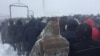 Kazakhstan – the funeral of civil activist Dulat Agadil wich died in a Nur-Sultan city police detention center. Talapker village, Akmola region. 27Feb2020